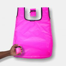Bag-It Bright Pink reusable shopping bag 3 Bag-It Bright Pink reusable shopping bag
