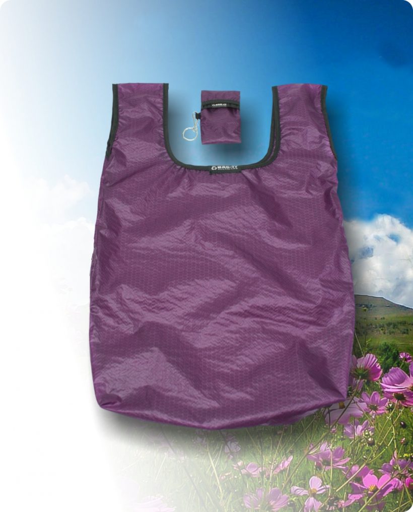 Bag-it Dark Purple Shopper Bag-it Dark Purple Shopper