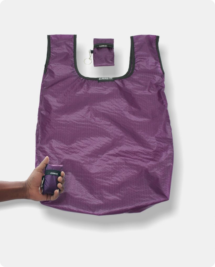 Bag-it Dark Purple Shopper Bag-it Dark Purple Shopper