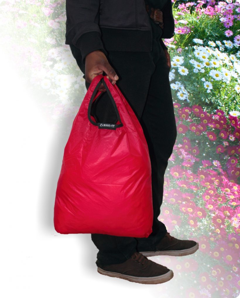 Bag-it Red Shopping Bag