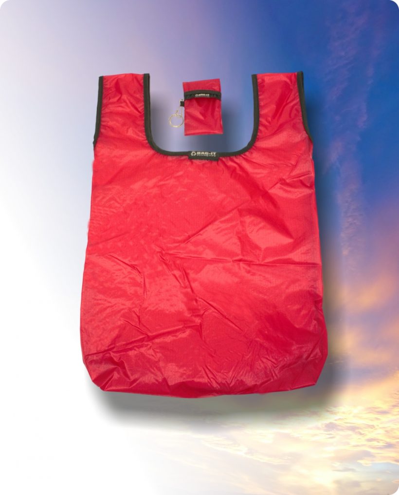 Bag-it Red Shopping Bag
