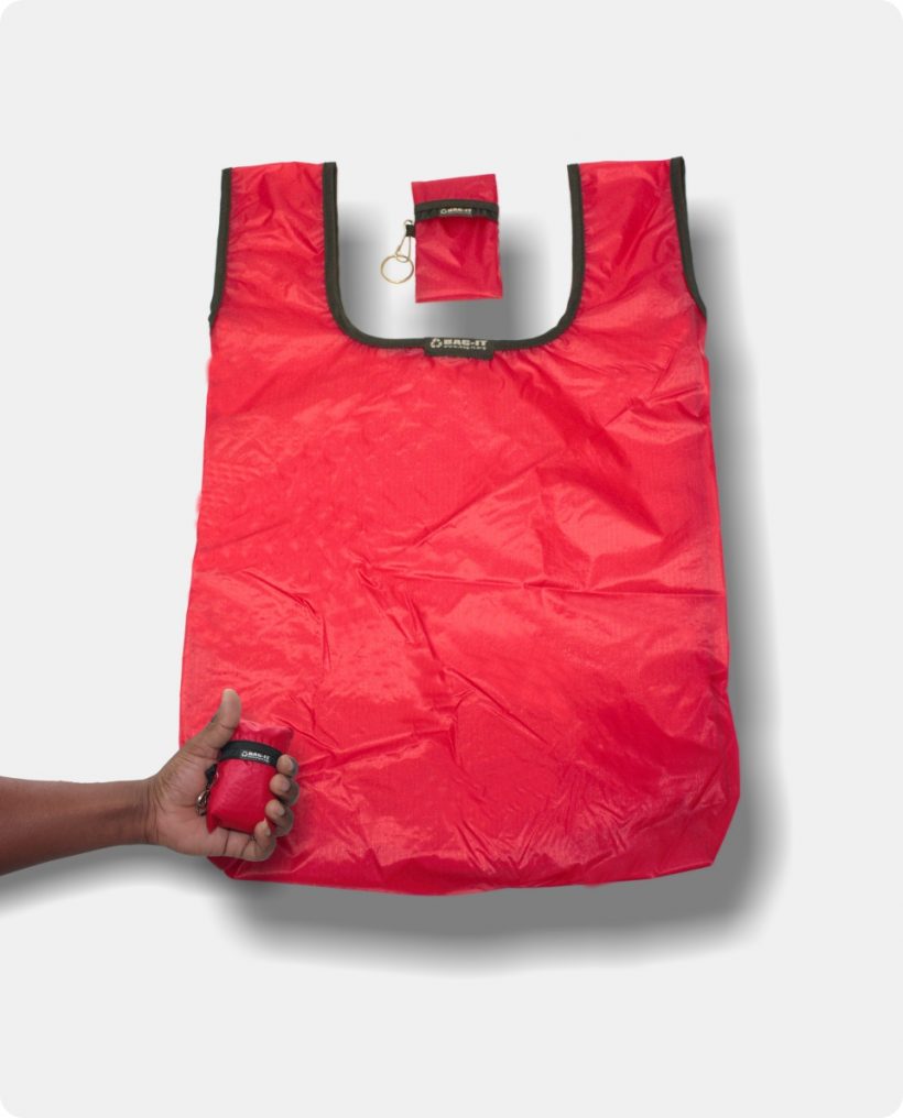 Bag-it Red Shopping Bag