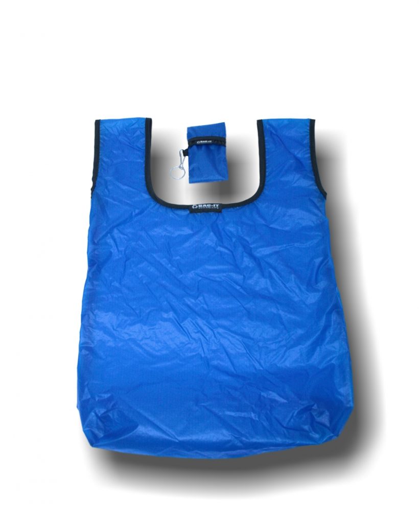 Bag-it royal blue shopping bag