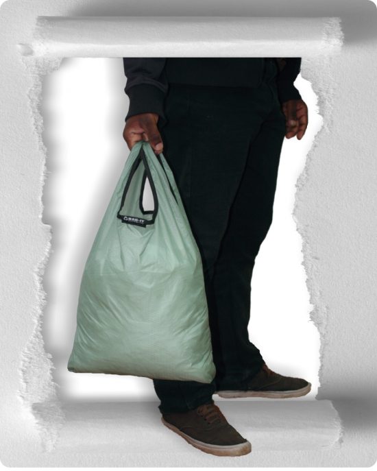 Dove Gray Shopping Bag-it