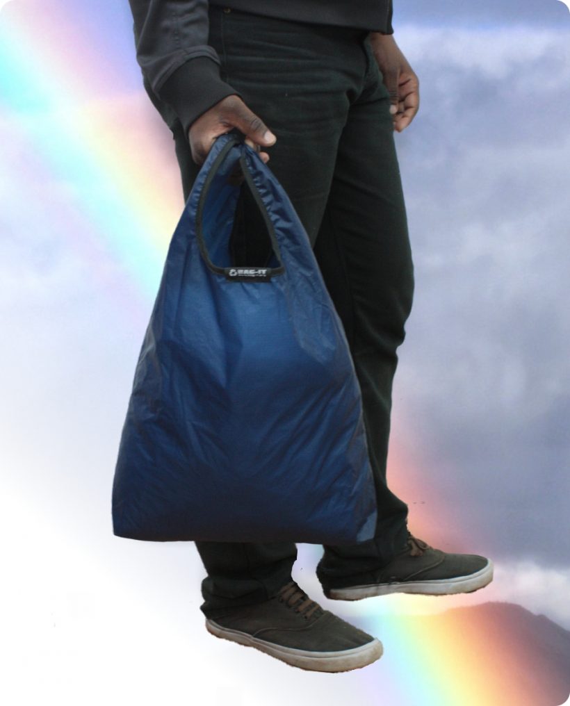 Ink Blue Shopping Bag-it